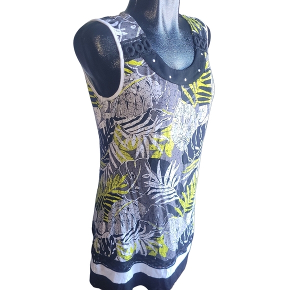 Ile Moorea Tropical Swimsuit Coverup M - Picture 3 of 7